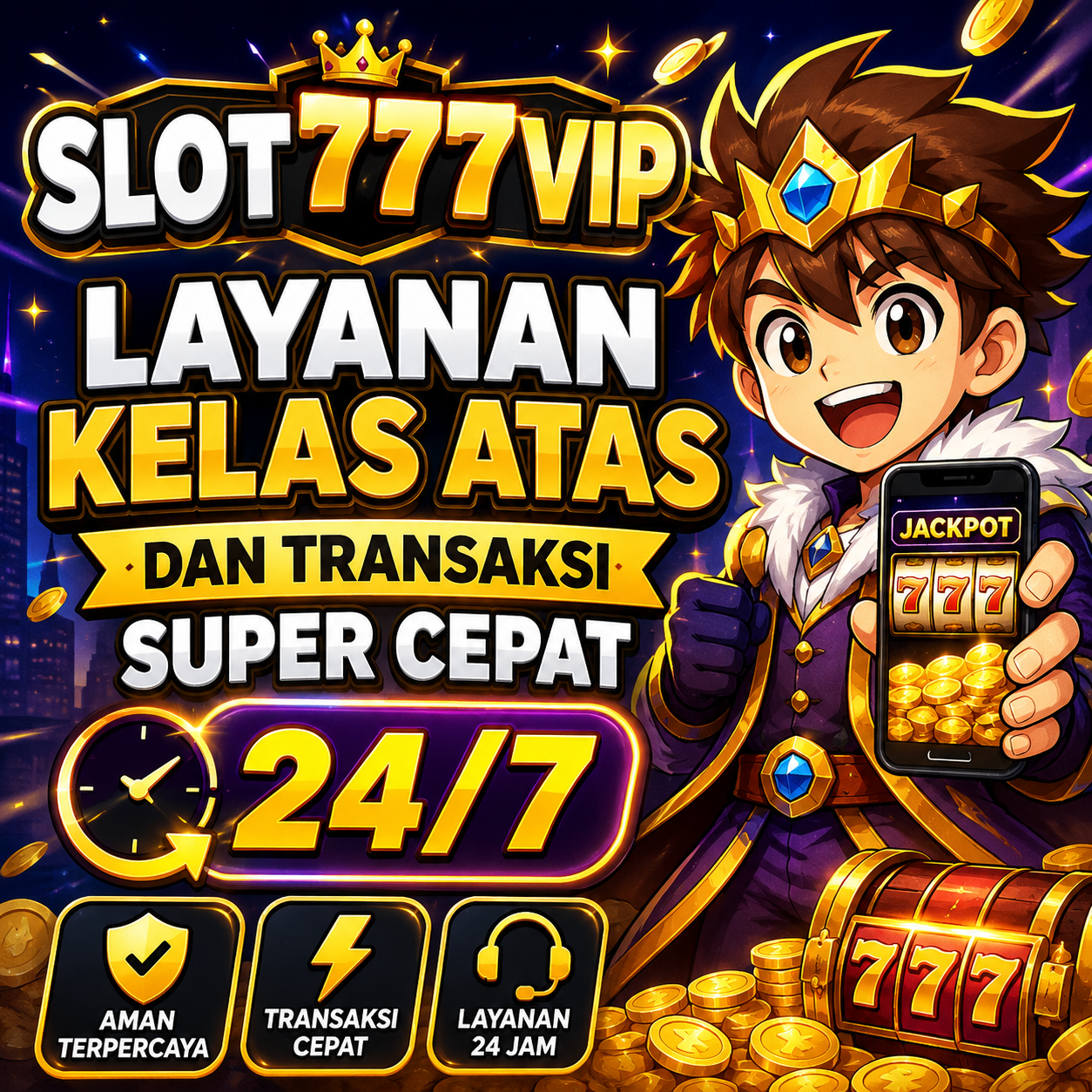 SLOT777VIP Situs Slot Gacor Anti Rungkad Deposit Murah via Dana & QRIS